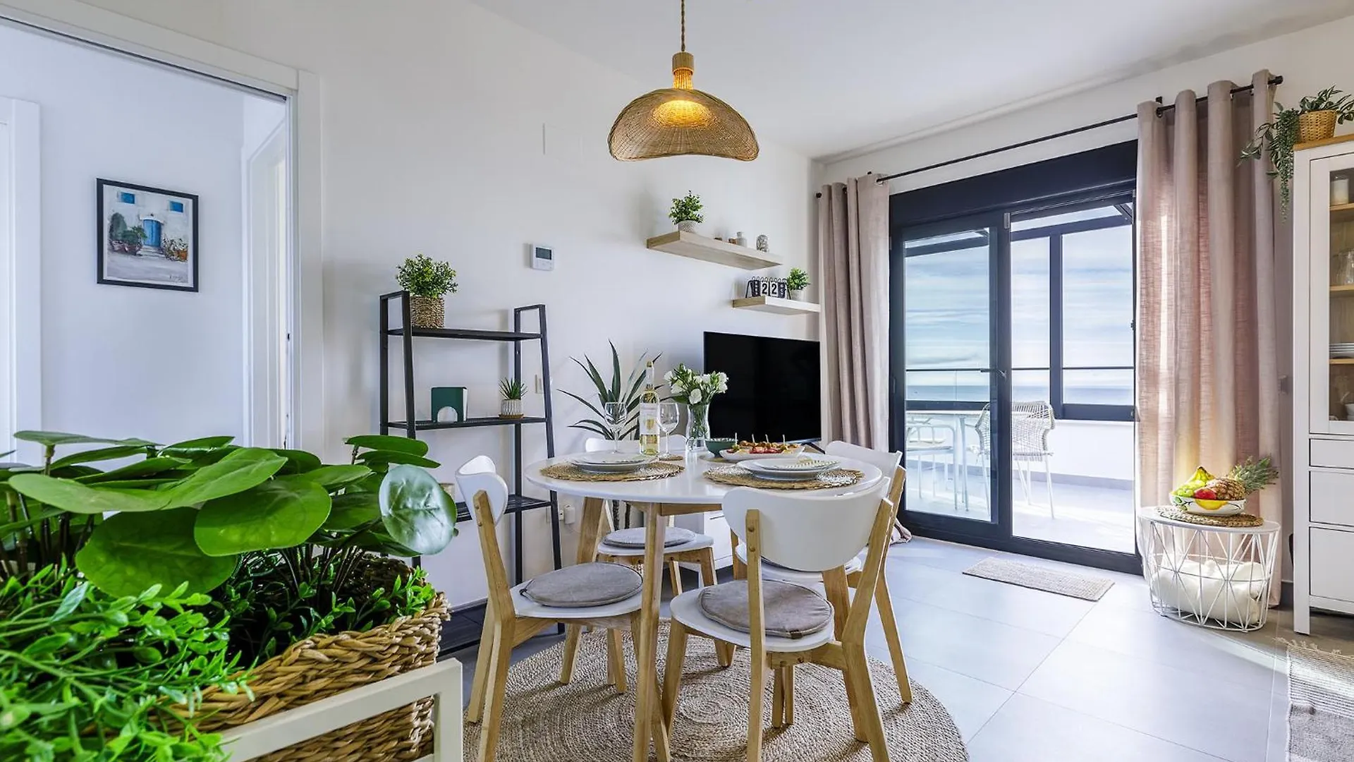 Апартаменты A&N Atico Dimo Terraza Del Mar Альгарробо-Коста