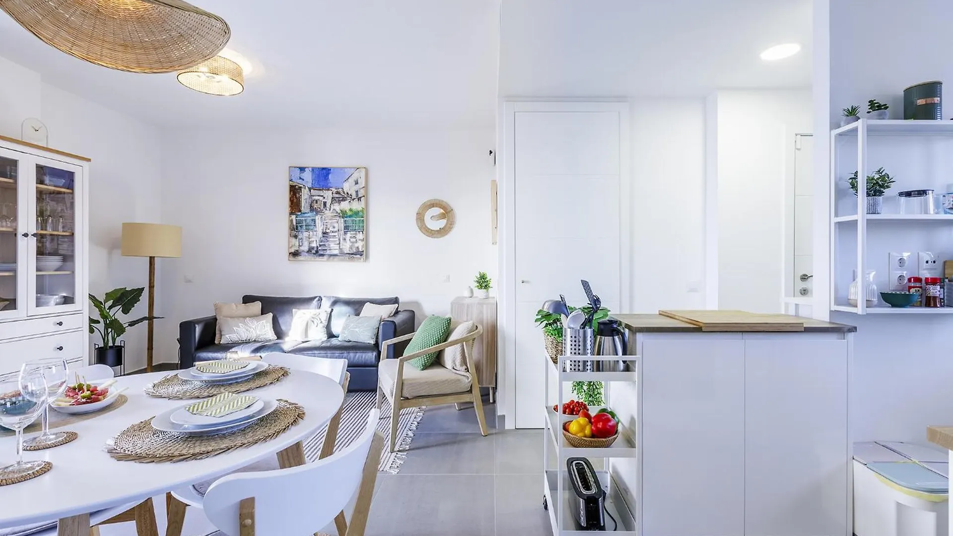 Апартаменты A&N Atico Dimo Terraza Del Mar Альгарробо-Коста