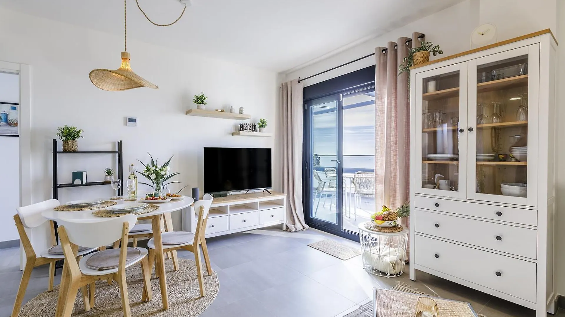 Апартаменты A&N Atico Dimo Terraza Del Mar Альгарробо-Коста