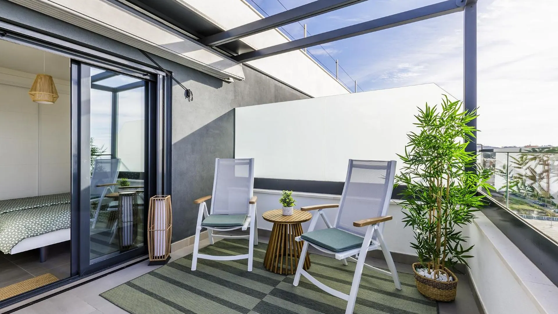 شقة A&N Atico Dimo Terraza Del Mar ألغاروبو - كوستا